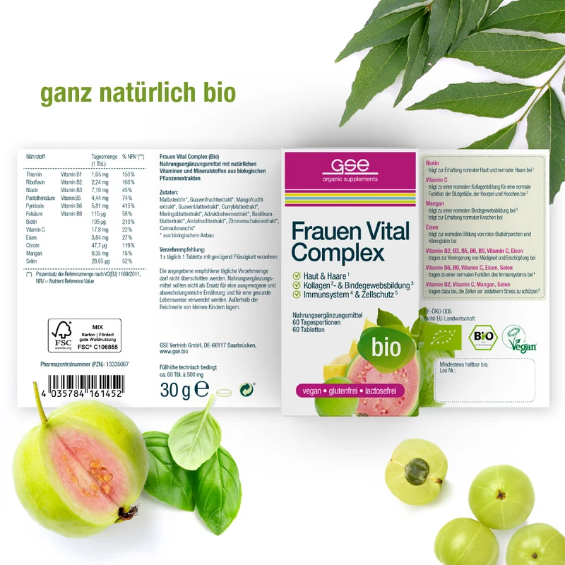 Complexe vital pour femmes (bio)