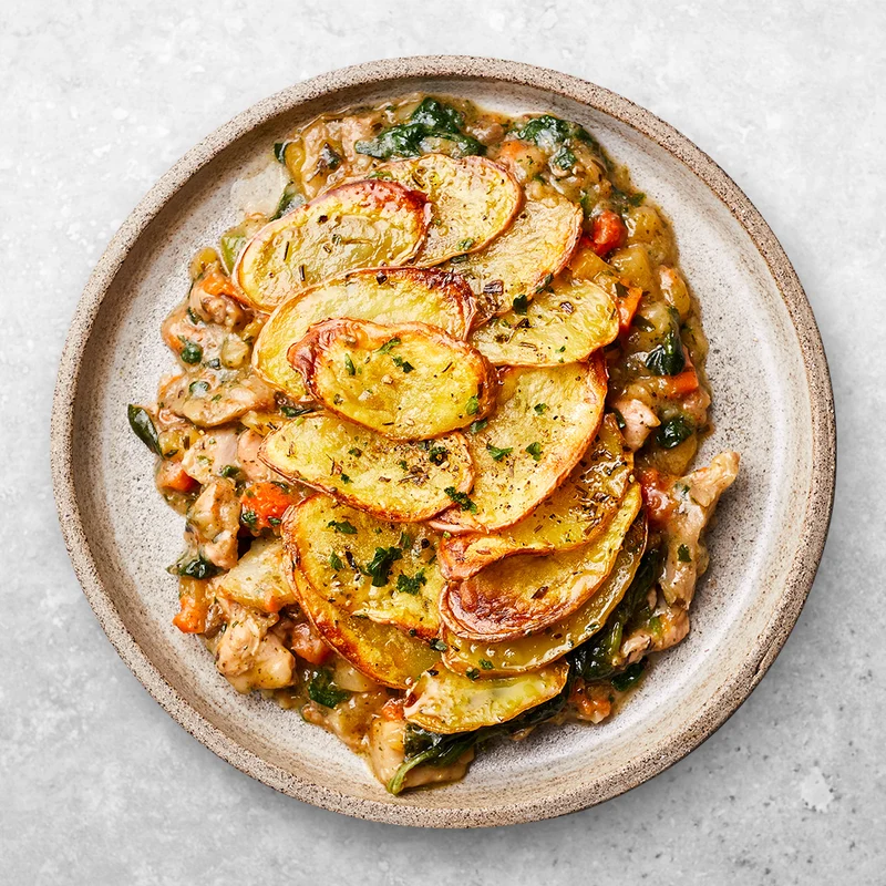Potato Topped Chicken Pie (Low FODMAP)