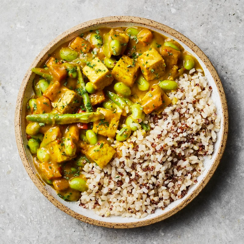 Malaysian Tofu Curry (Mediterranean)