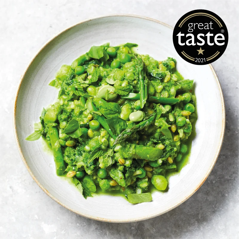 Field Green Risotto (Mediterranean)