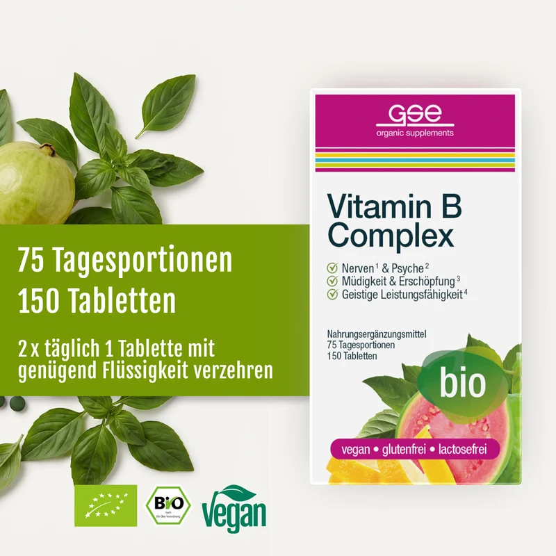 Complexe de vitamines B (bio)