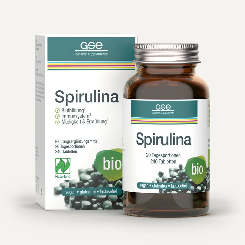 Spiruline bio Naturland (comprimés)