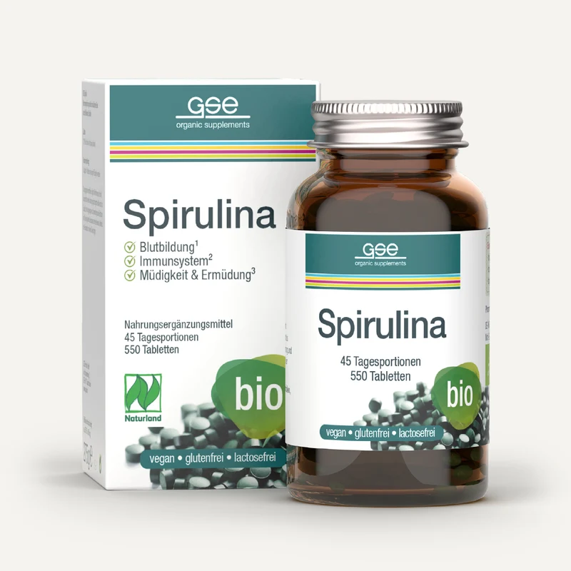 Spiruline bio Naturland (comprimés)