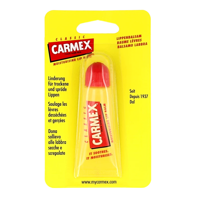 Carmex Lip balm classic tube 10 gram