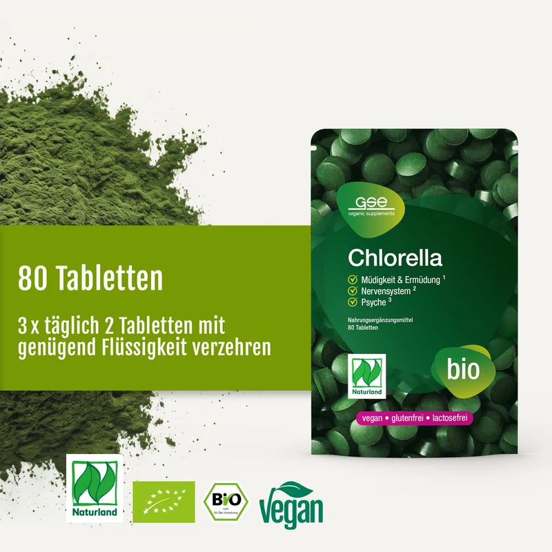 Chlorella bio (comprimés)