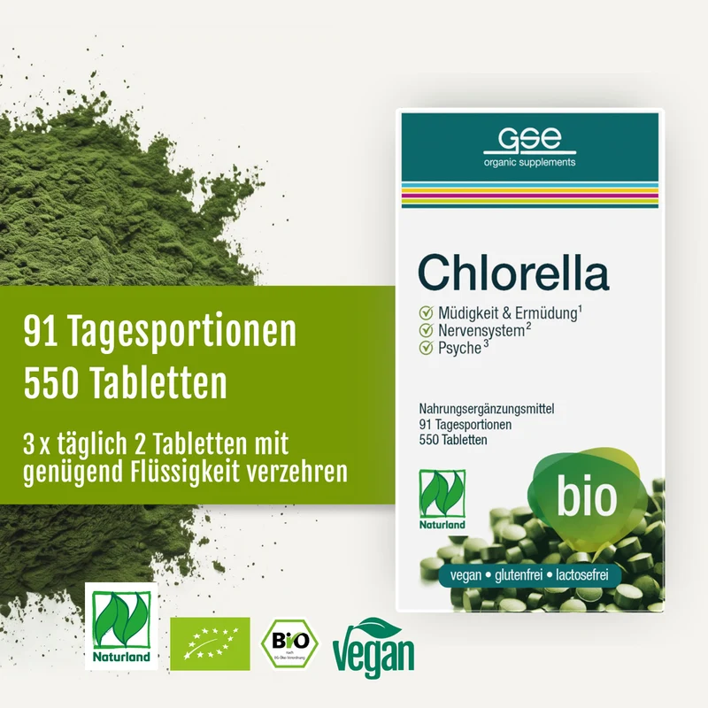 Chlorella bio (comprimés)
