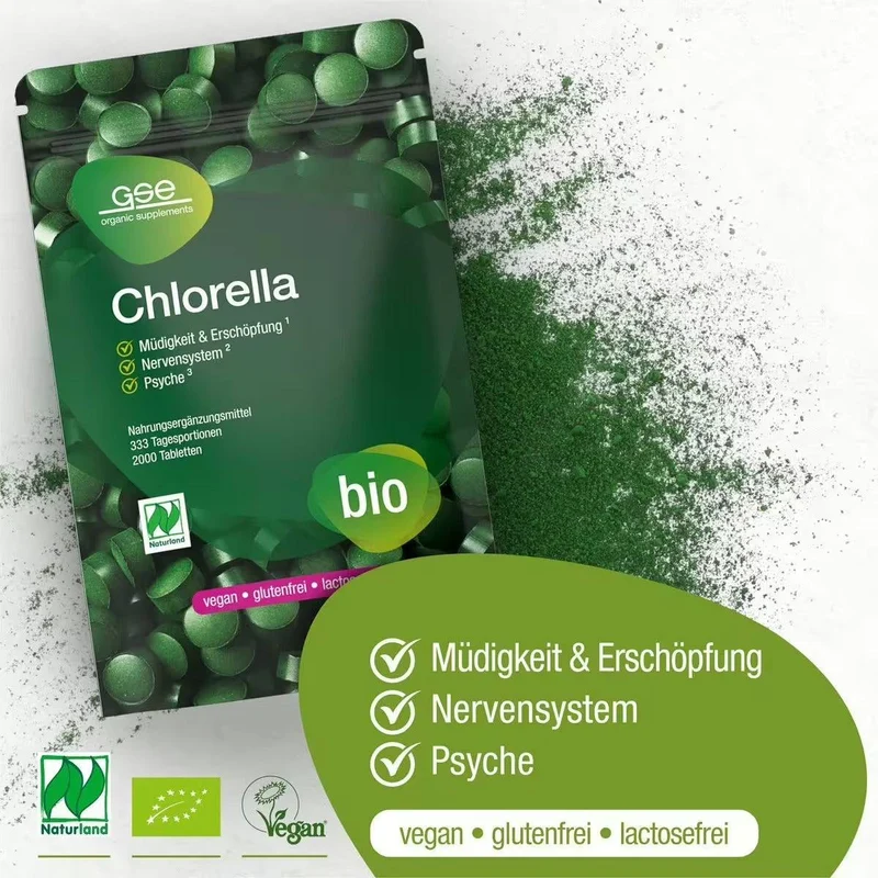 Chlorella bio (comprimés)