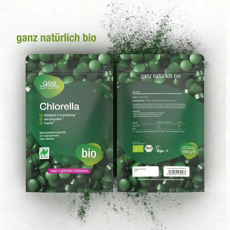 Chlorella bio (comprimés)