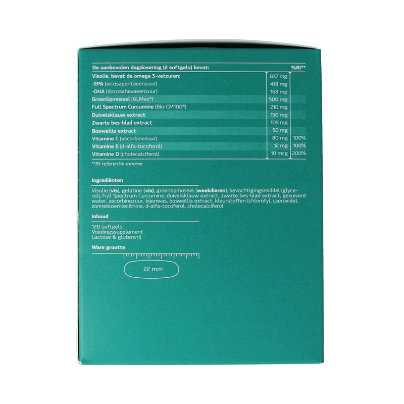 Synofit 7 in 1 groenlipmossel complex 120 capsules