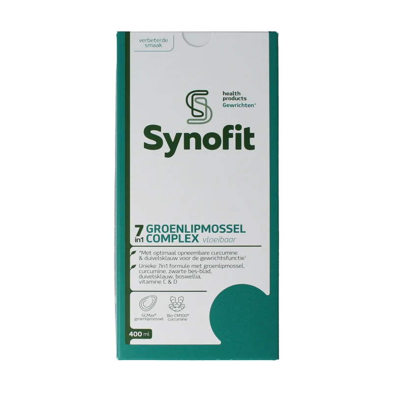Synofit Groenlipmossel vloeibaar 400 ml