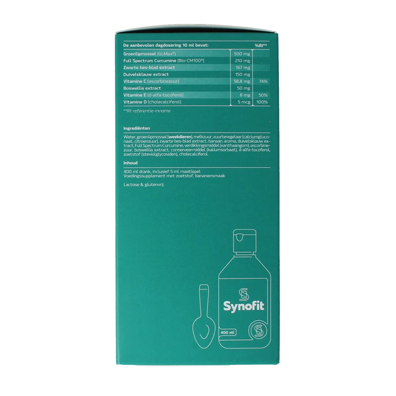 Synofit Groenlipmossel vloeibaar 400 ml