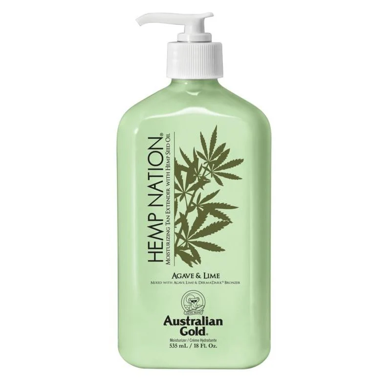 Australian Gold Hemp nation tan extender agave & lime 535 ml