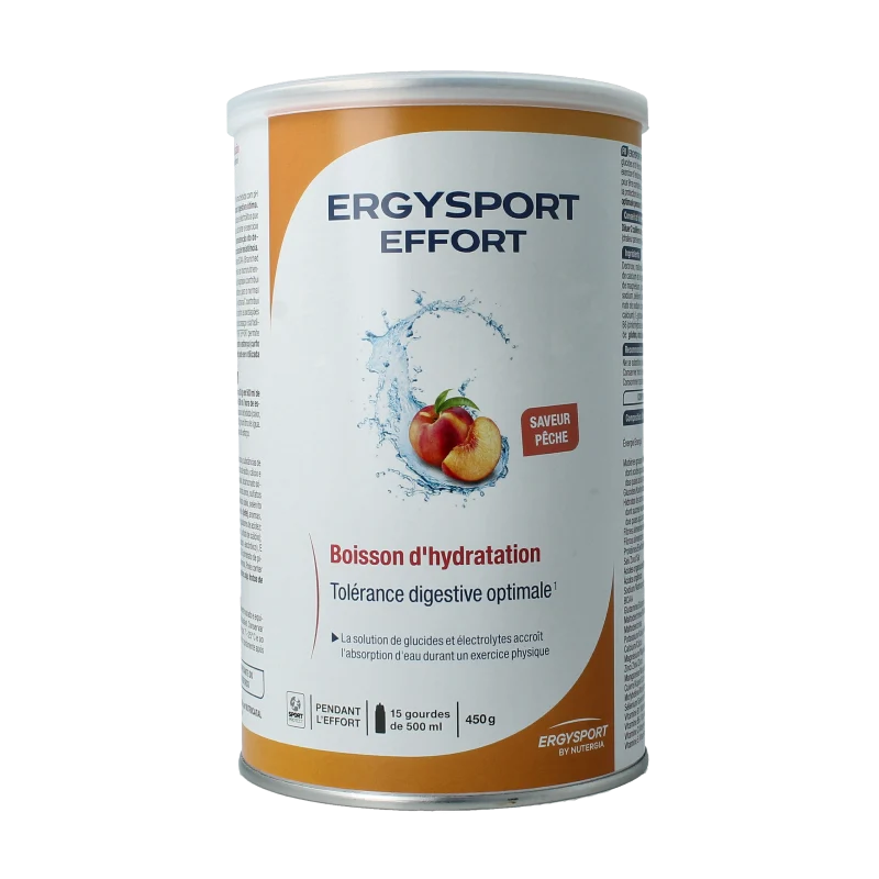 Nutergia Ergysport effort perzik 450 gram