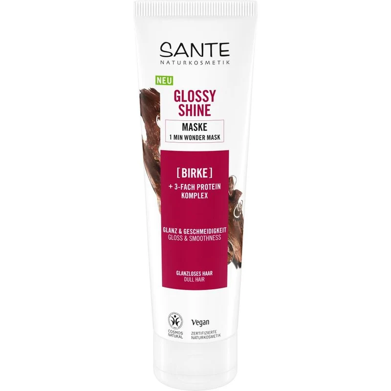 Sante Naturkosmetik Glossy shine mask birch 150 ml