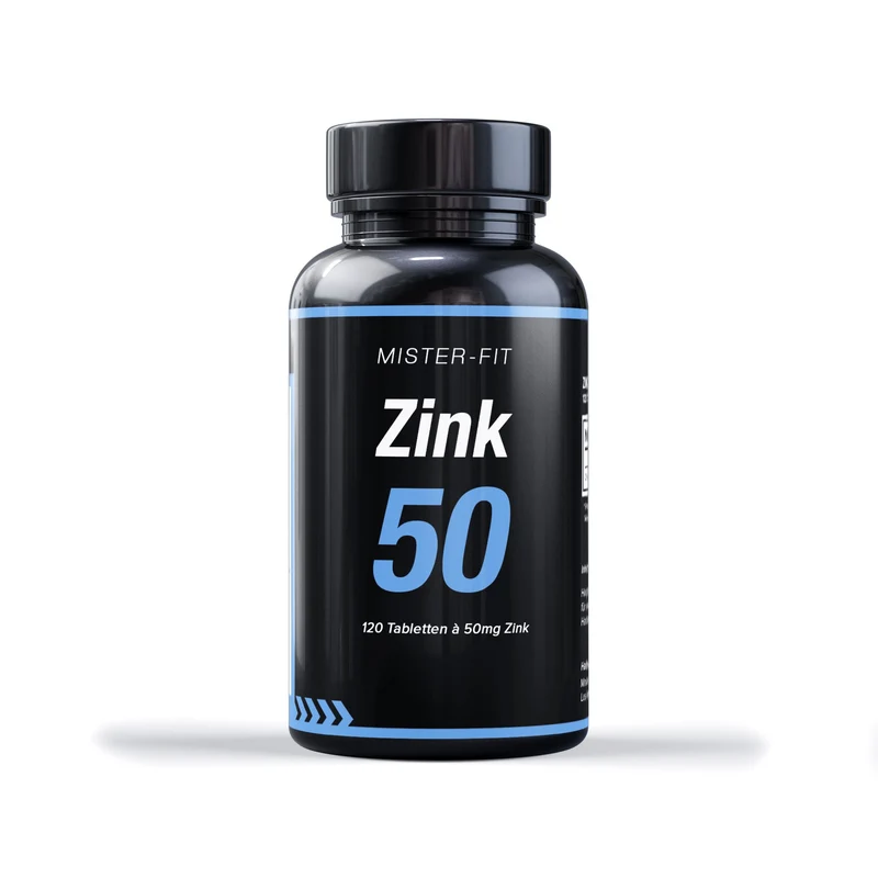 Mister-Fit Zink Bisglycinat 50mg, 120 Tabletten