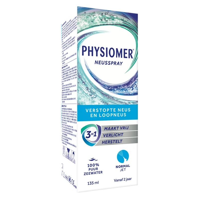 Physiomer Neusspoeling Normal Jet 135 ml