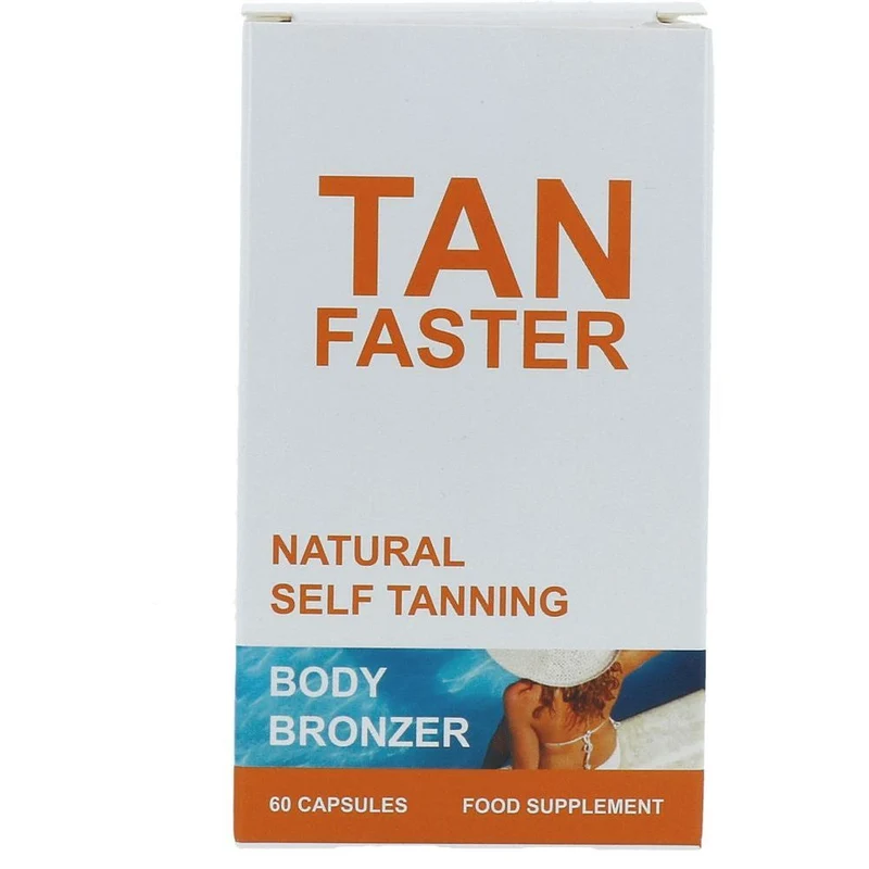 Tanfaster Natural Self Tanning Body Bronzer 60 capsules