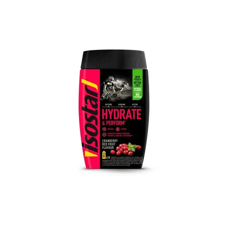 Isostar Hydrate & Perform Cranberry Red Fruit