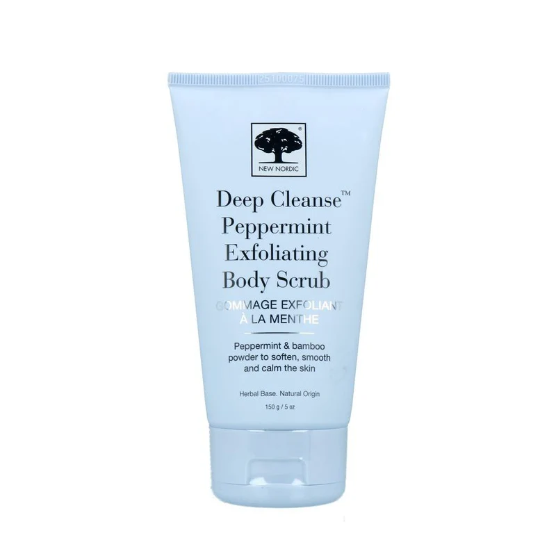 New Nordic Deep Cleanse Peppermint Exfoliating Body Scrub 150 gram