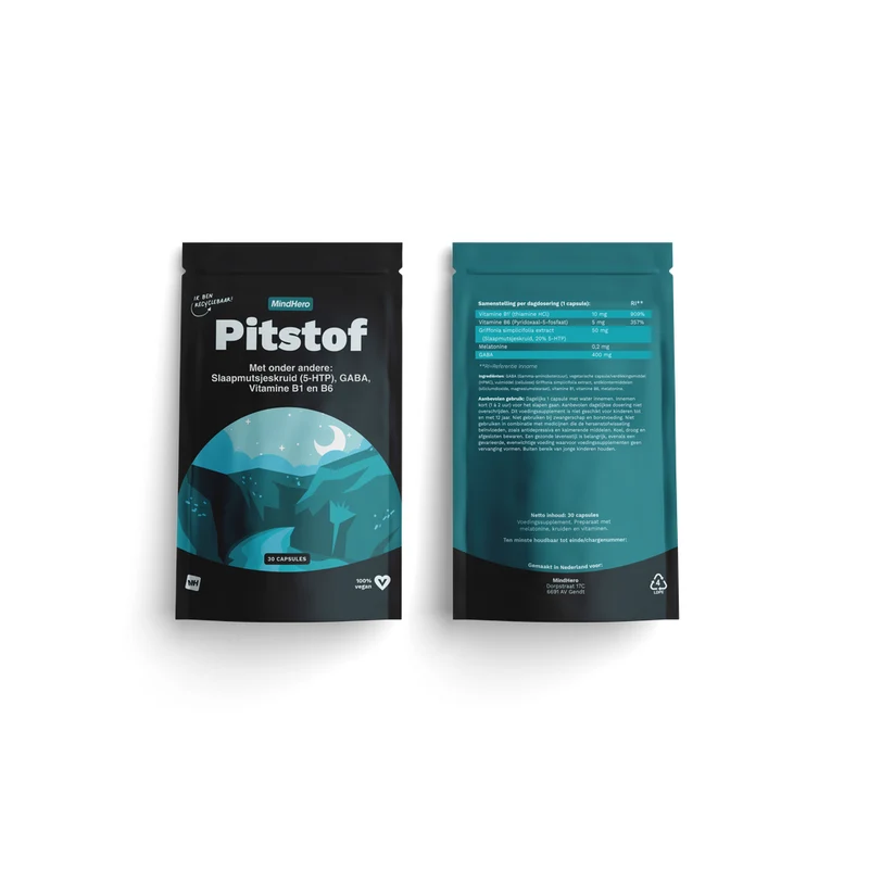 Mindhero Pitstof Nachtformule 30 capsules