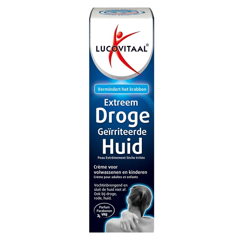 Lucovitaal Extreem Droge Geïrriteerde Huid crème 50 ml
