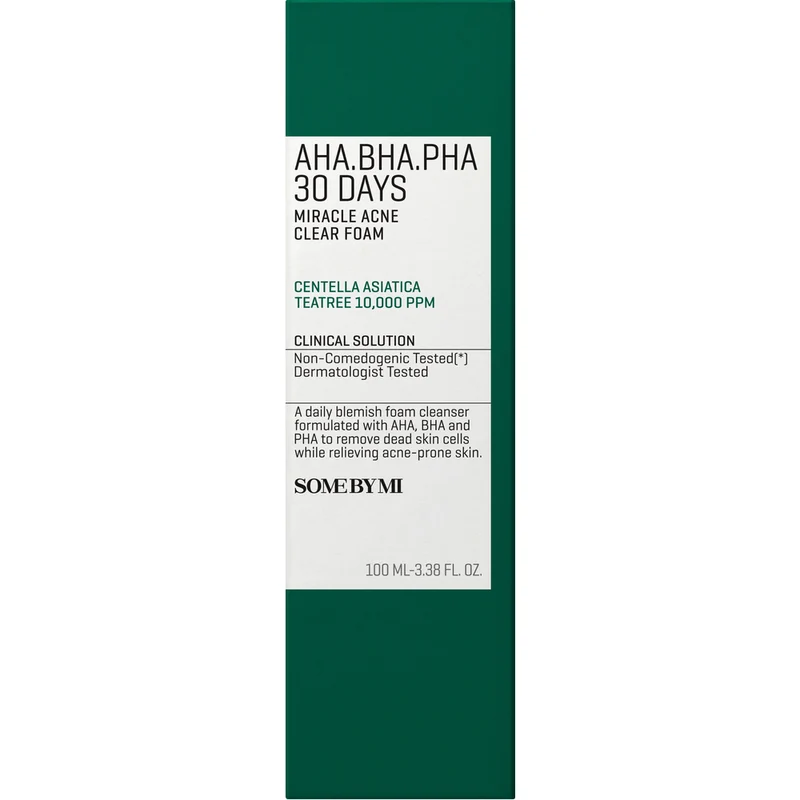 Some By Mi AHA BHA PHA 30 Days Miracle Acne Clear Foam 100 ml