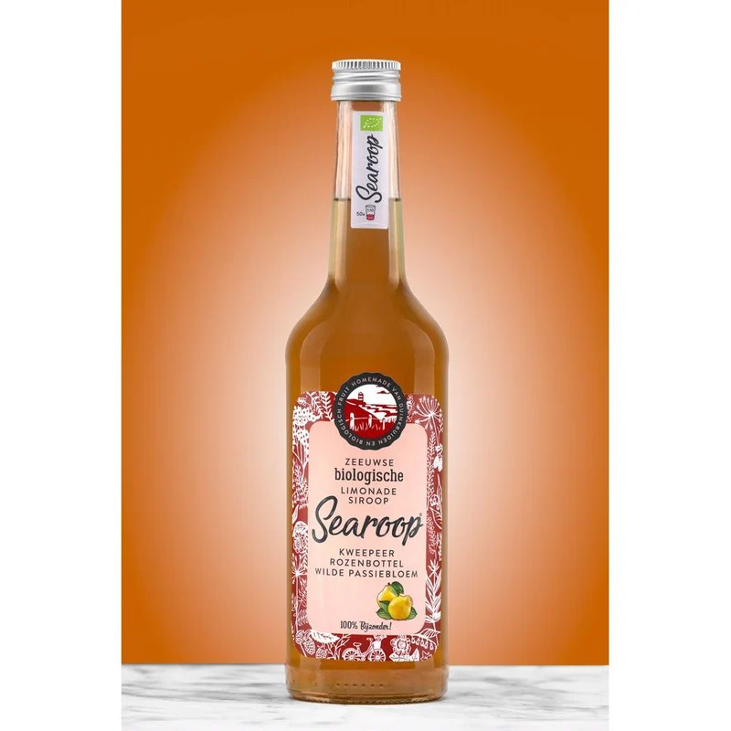 Searoop Kweepeer Rozenbottel Wilde Passiebloem 500 ml