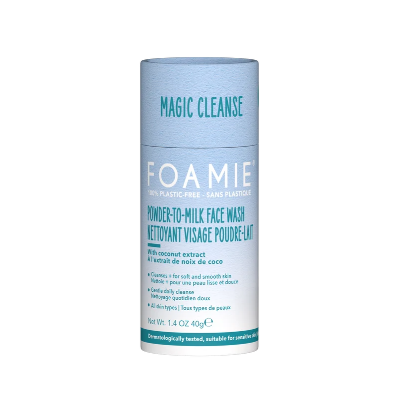Foamie Magic Cleanse Powder To Milk Face Wash 40 gram