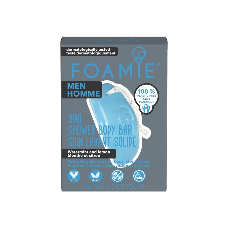 Foamie Shampoo & Shower Bar Men 90 gram