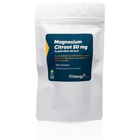 Fittergy Magnesium Citraat 50mg 300 tb