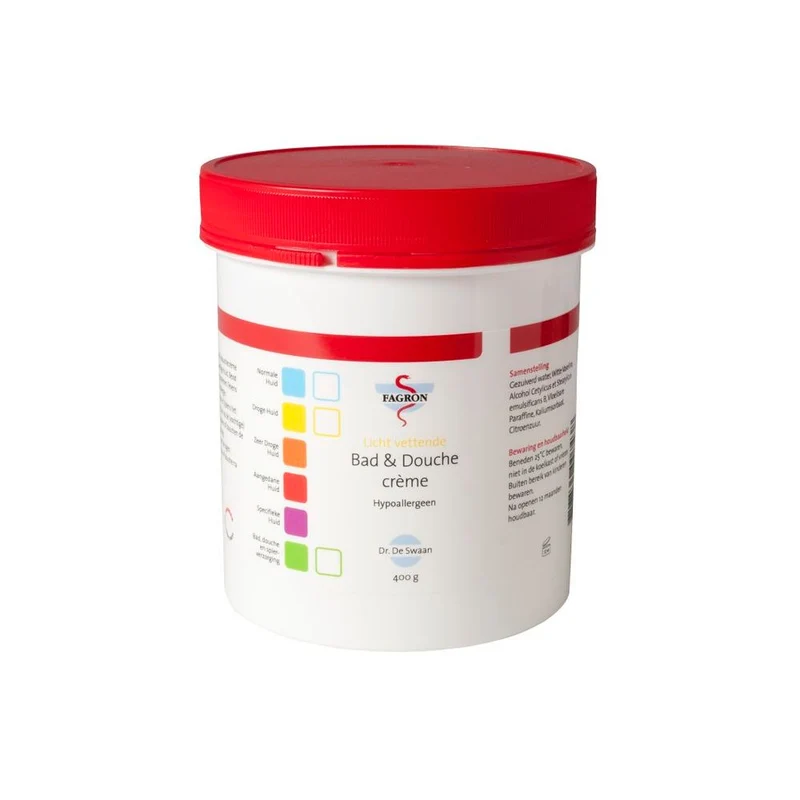 Fagron Licht Vettende Bad & Douchecrème 400 gram