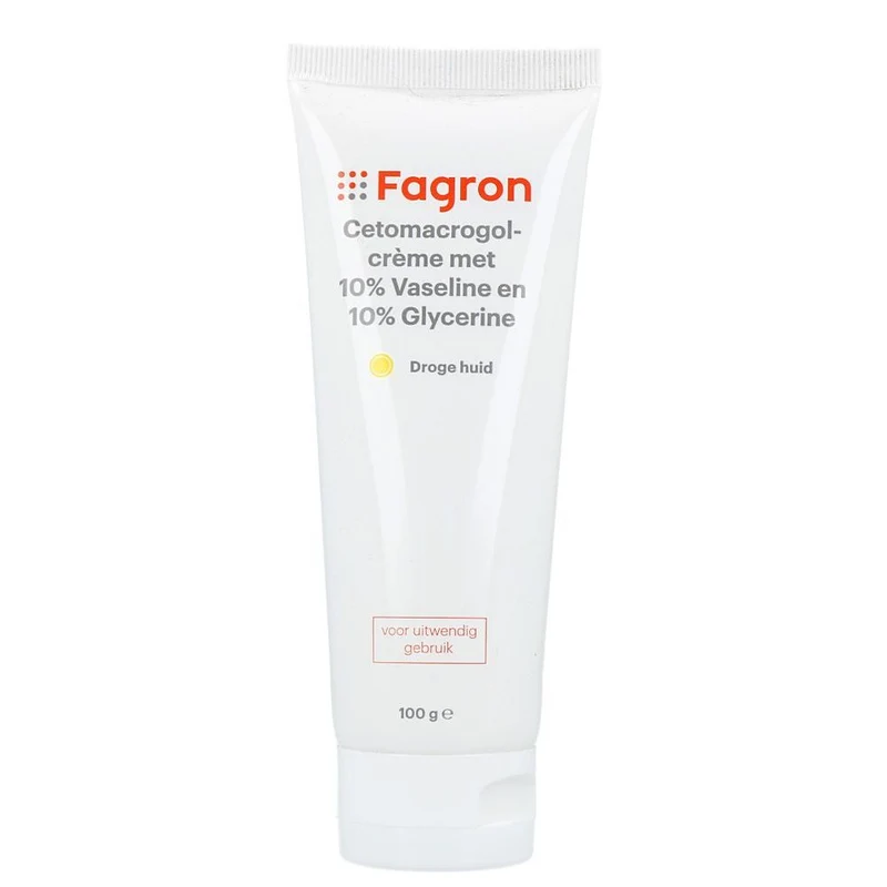 Fagron Cetomacrogol Crème Met 10% Vaseline & Glycerine 100 gram
