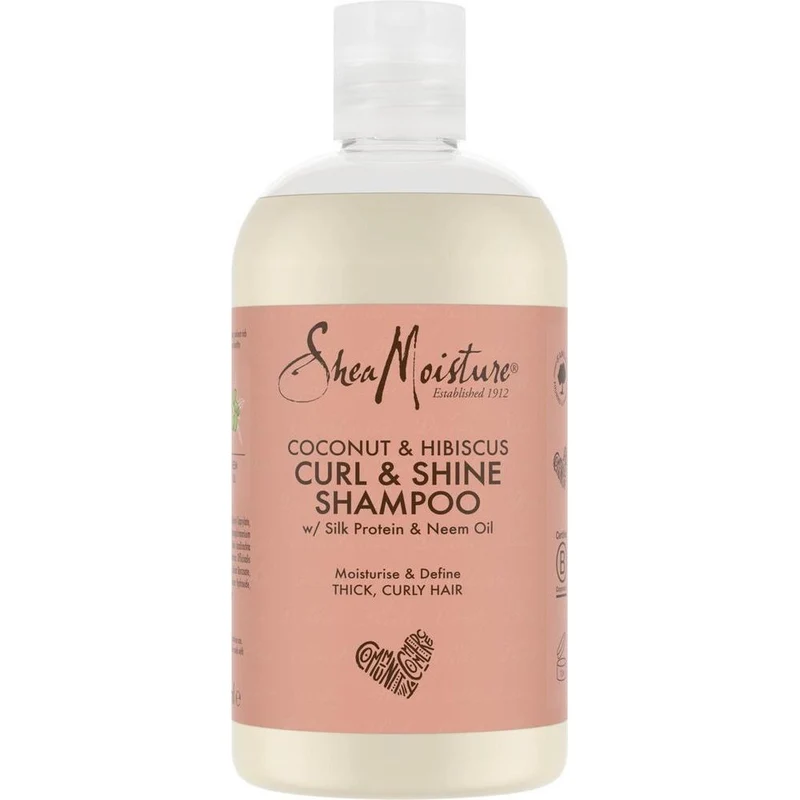 Shea Moisture Shampoo Curl & Shine Coconut & Hibiscus 384 ml