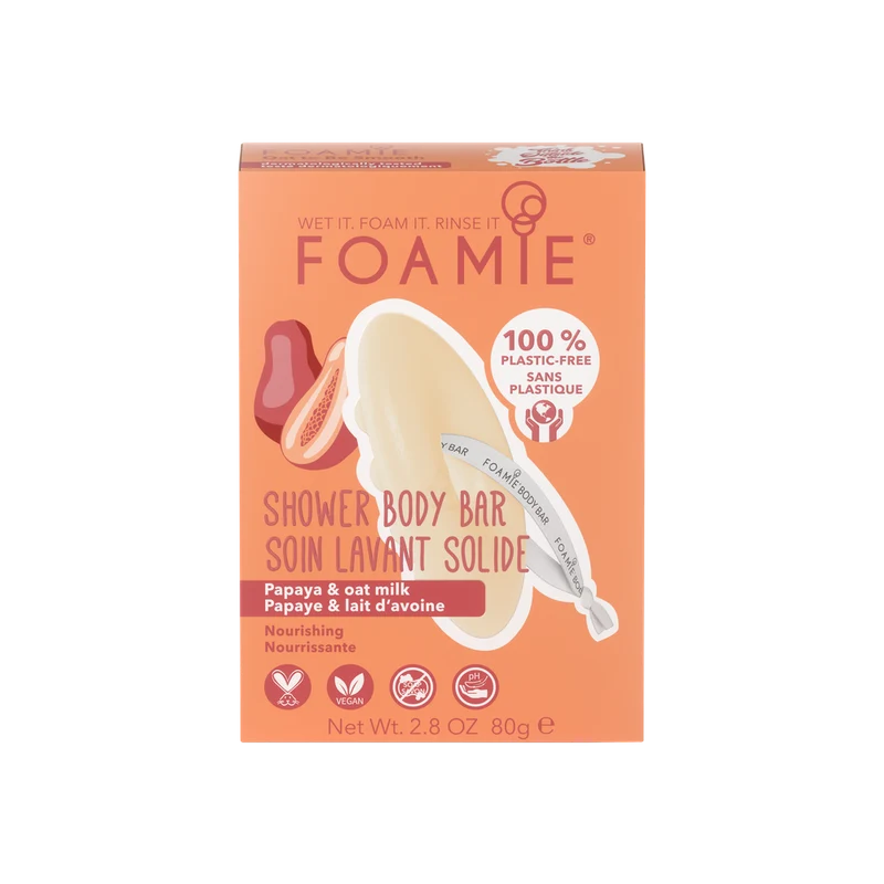 Foamie Bodybar 2in1 Papaya & Havermelk 80 gram