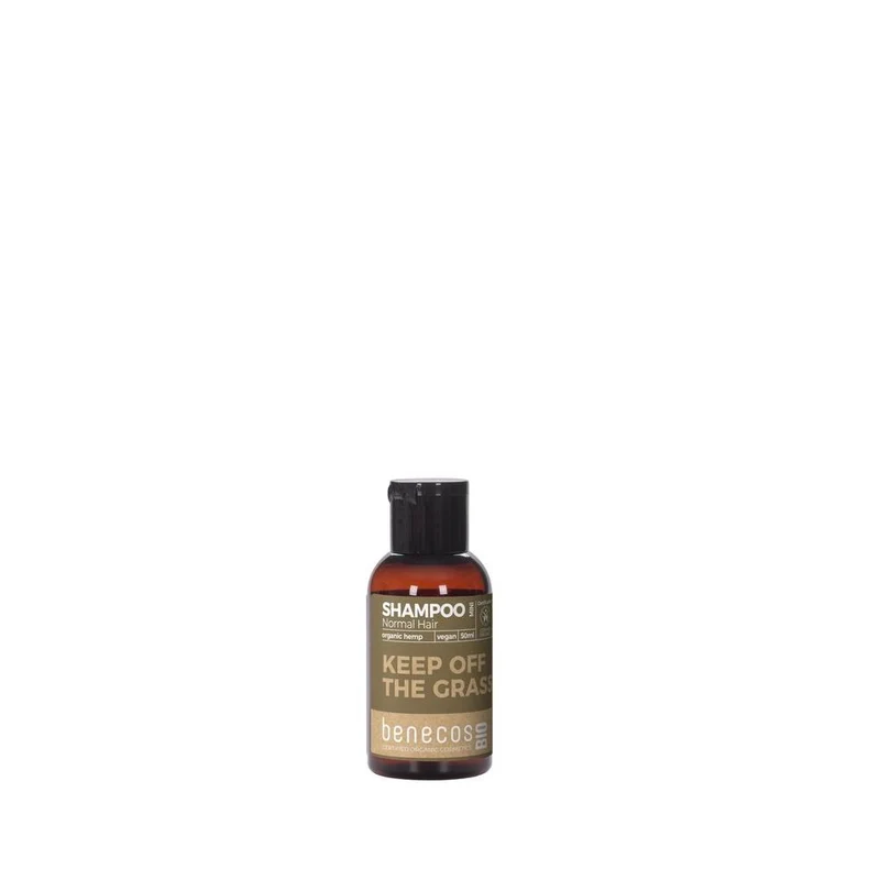 Benecos Bio Shampoo Normal Hair Organic Hemp Keep Off The Grass Mini 50 ml
