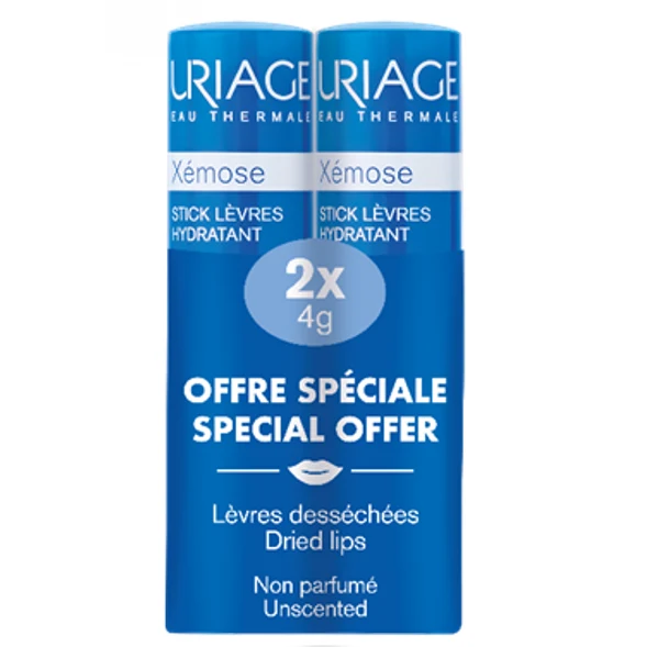 Uriage Xémose Lippenbalsem DuoPack 2 stuks