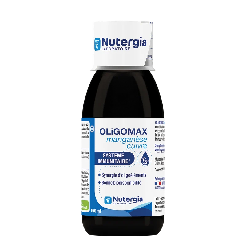 Nutergia Oligomax Mangaan Koper 150 ml