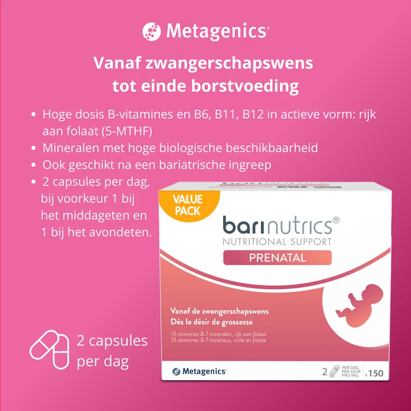 Metagenics Prenatal NFD 150 capsules