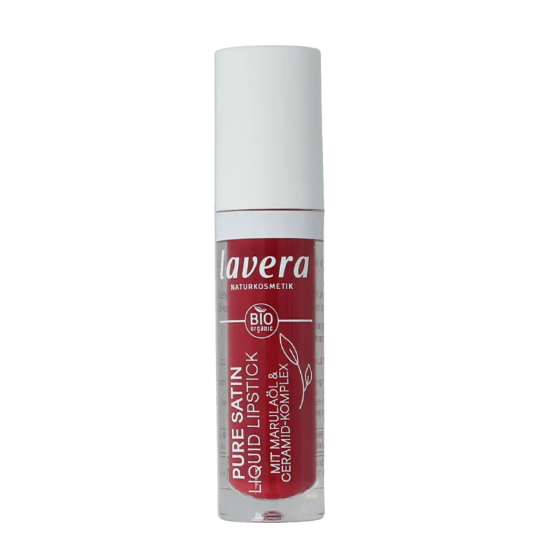 Lavera Lipstick liquid poppy red 01 bio