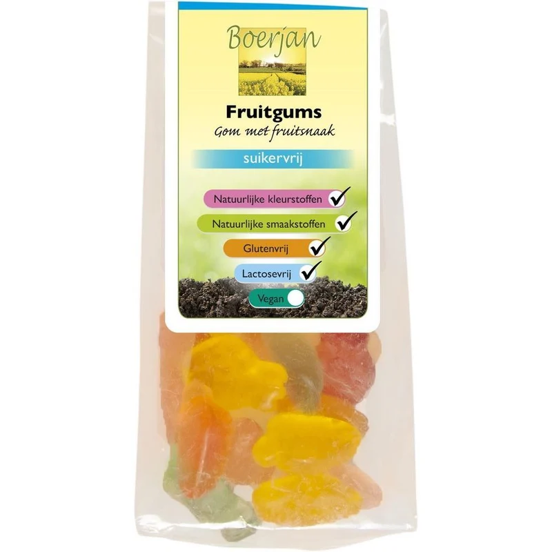 Boerjan Fruitgums 110 gram