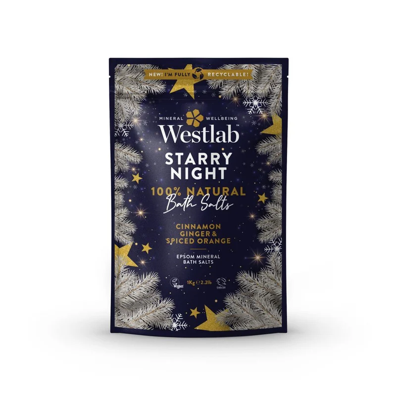 Westlab Starry Night 100% Natuurlijk Badzout