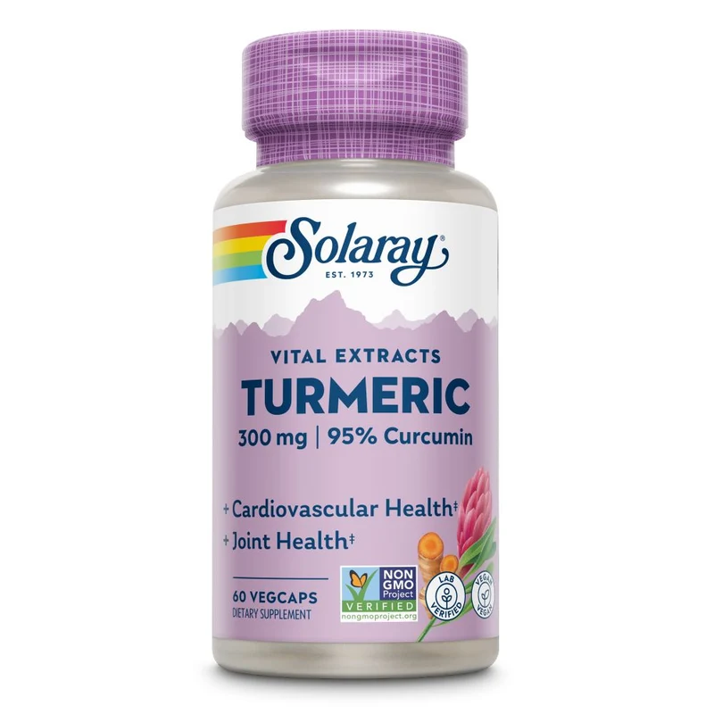 Solaray Kurkuma Wortelextract 60 capsules