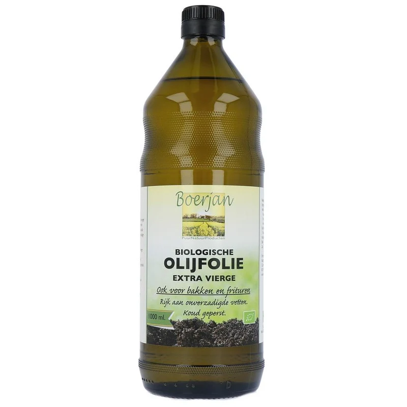 Boerjan Biologische Olijfolie Extra Vierge 1 liter
