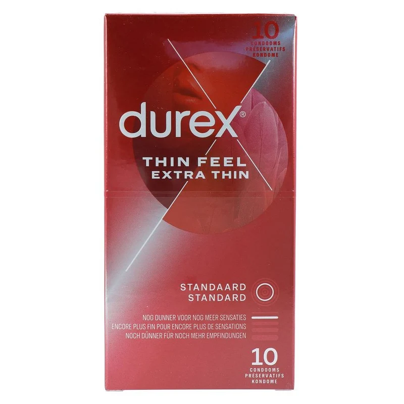 Durex Condoom Thin Feel Extra Thin 10 stuks