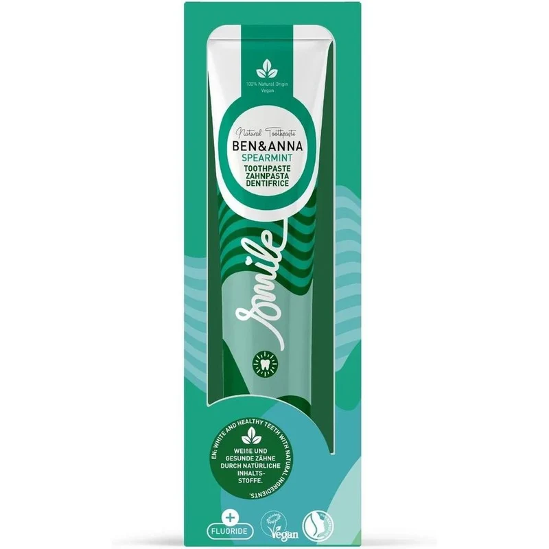 Ben & Anna Toothpaste smile spearmint 75 ml