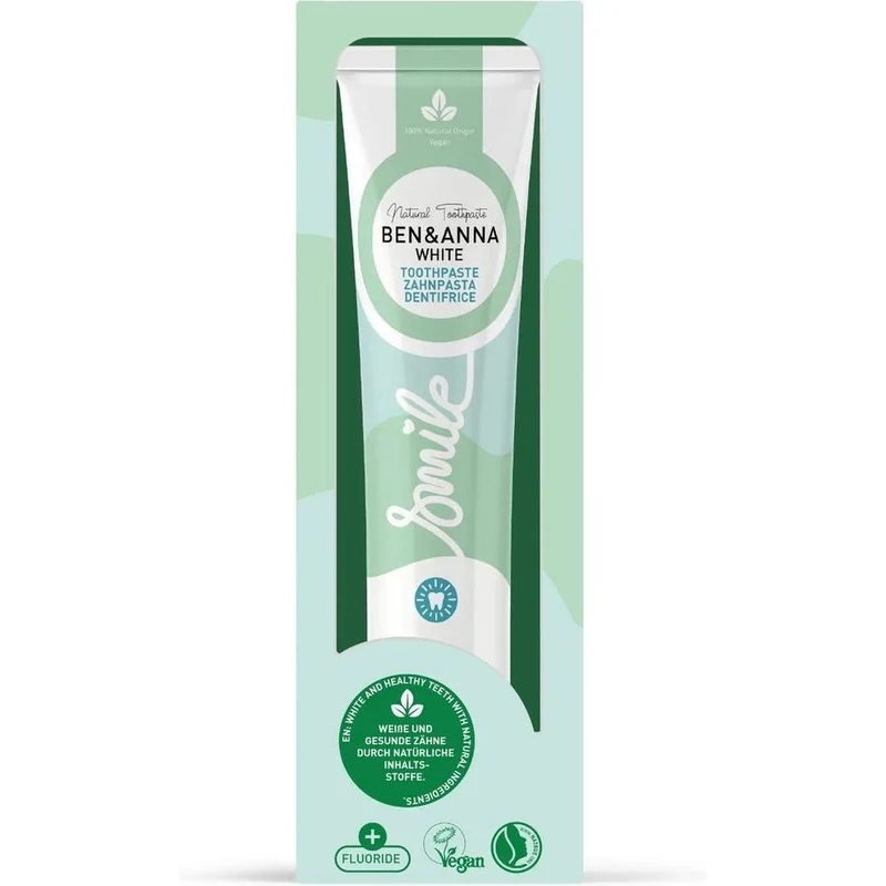 Ben & Anna Toothpaste smile white 75 ml