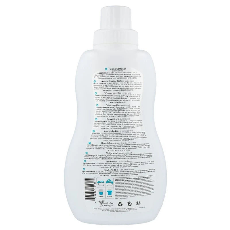 Attitude Nature+ Little Ones Wasverzachter Peren Nectar 1000 ml