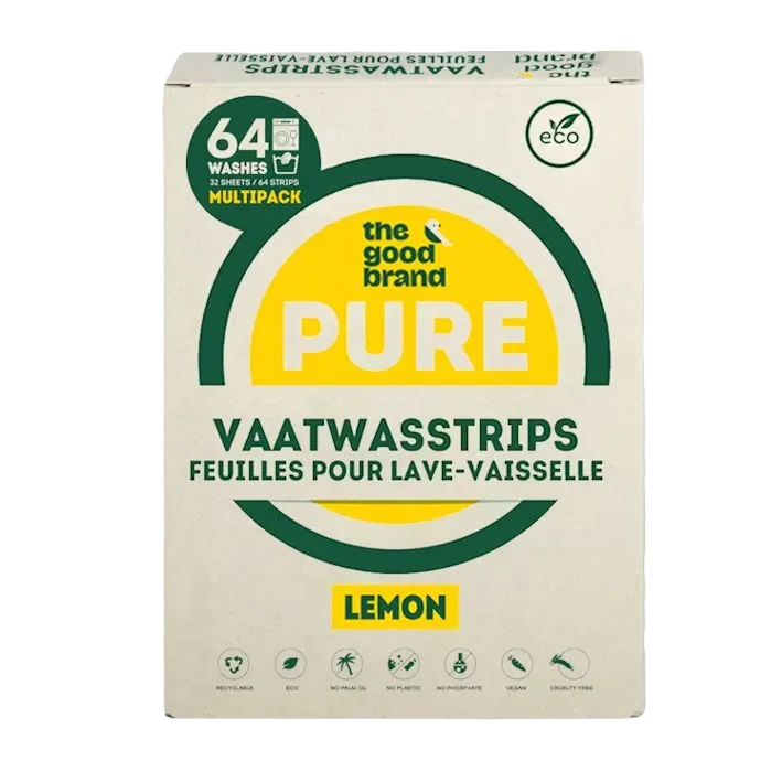 The Good Brand Vaatwasstrips lemon