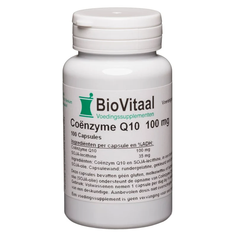 VeraSupplements Coënzyme Q10 100 mg Capsules 100 cp