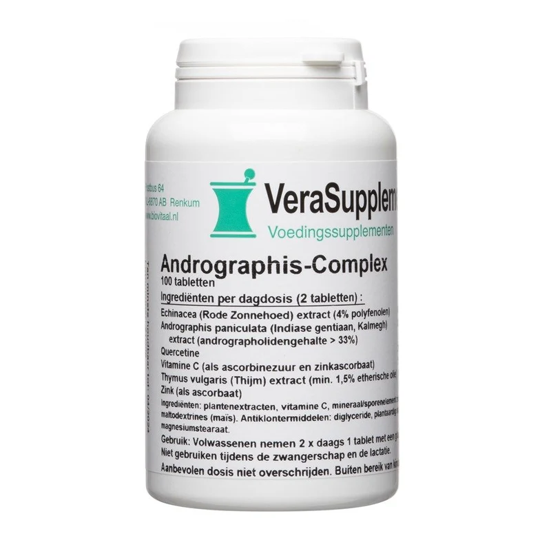 VeraSupplements Andrographis Complex Tabletten 100 tabletten